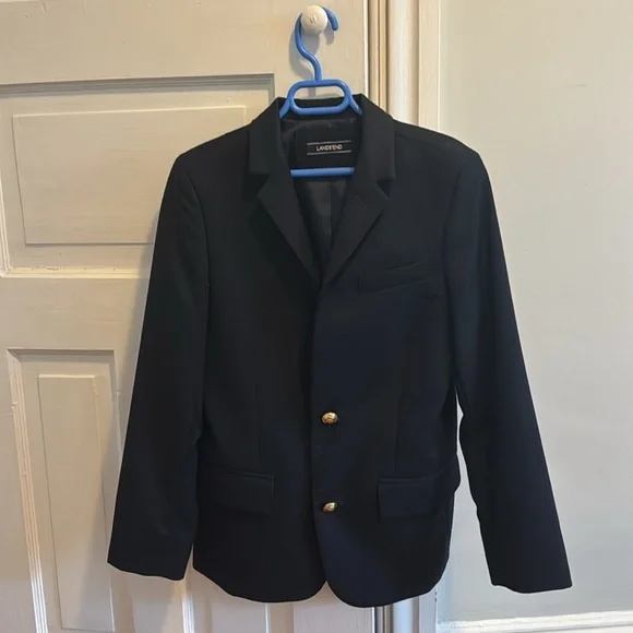 Lands’ End Kids Blue Blazer